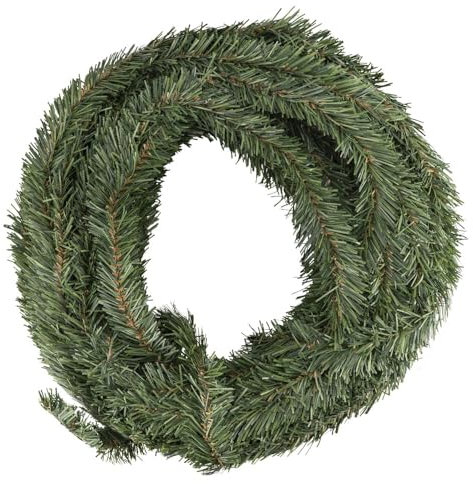 Ideen mit Herz | Tannen-Deko-Girlande | DIY | Dekoration | Winter | Weihnachten | Kunstpflanze | 30 m