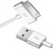 Cavo di ricarica e sincronizzazione dati a 30 pin per telefoni 4/4s pad 1/2/3 dispositivi leggero e facile da imballare cavo di alimentazione