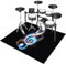 Alfombra para Batería y Percusión Alfombra Bateria Electronica Alfombras Acusticas Piano Alfombras de Batería Acústico Alfombrillas de Tambor Insonorizada Antideslizantes Alfombrilla 230 x 180 cm