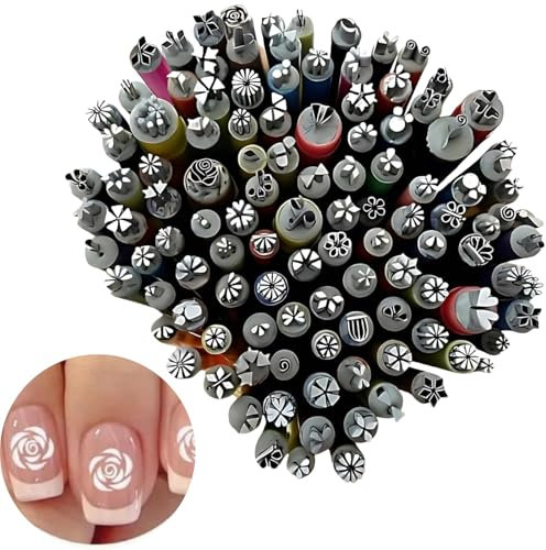 15pcs Nail Art Stamp Pen Set,DIY Nail Stamp Pens Floral Pen Brush for Women Girls,Precision Nail Design Tools,Nail Art Tools Set,DIY Nail Art Stamp Pen,Nail Graffiti Nail Art Dotting Design Tools
