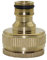 Pfeilzieher Raccord de Tuyau d'arrosage 3/4'', 1'', Filetage Femelle en Laiton, raccord Rapide pour Machine à Laver, raccord d'eau agricole, 1 pièce (Couleur : Vert, diamètre : 3/4'')
