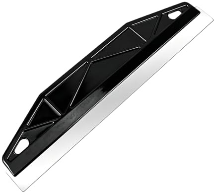 Paint Trim Guard, 12 Stainless Steel Paint Edger for Skirting Board Painting, Straight Edge Painter Tool, Wallpaper Paint-Cutting in Tool for Cutting in Precision Paint Edger & Guide Black