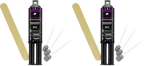 Universal MA, 2K High-Performance Acrylat-Klebstoff, Topfzeit: 40sec, insbesondere auch geeignet für Kunststoff und Metall (25 ml) (Packung mit 2)