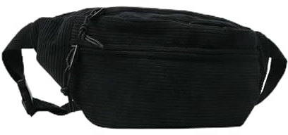 Psxixjsm Gürteltasche für Damen, Stilvolle Cord Bauchtasche für Damen und Herren, Diese große Damen und Herren Bauchtasche ist perfekt für Reisen, Wandern und Freizeitaktivitäten im Freien