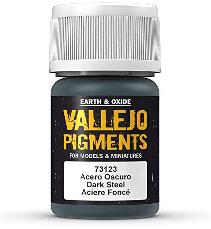 Vallejo 35ml Pigments - Dark Steel