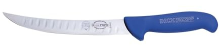DICK - ERGOGRIP Zerlegemesser mit Kullenschliff, blau, 21 cm