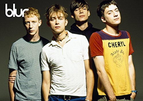Kunstdruck / Poster A3, Blur # 9, Indy-Band der 90ziger, Damon Albarn, Musiklegenden