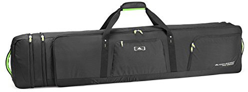 High Sierra Ski/Snowboard-Kombination mit Rädern, Schwarz/Zest, Einheitsgröße