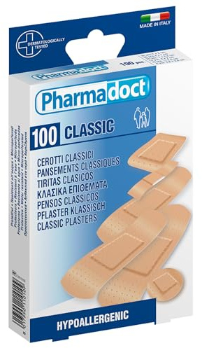 Pharmadoct 110109 Plaster Classic with 6 Different Sizes