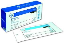 Softpore 99XX0007 Adhesive Surgical Dressing, 10cm x 15cm, Pack of 50