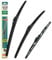 Heyner Fits: Kia Sportage 2016-2021 Full Set Hybrid Wiper Blades Front Rear HH2616H11O