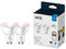 WiZ Tunable White and Color LED Spots GU10 2-er Pack (345 lm), 50 W Kunststoff Spot mit 16 Mio. Farben oder warm- bis kaltweißem dimmbarem Licht, smarte Lichtsteuerung über WLAN per Stimme/App