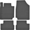 AGCPdirect Gummi Matten Fußmatten Passgenau 4-teilig Set für Nissan Micra K12 2003-2010