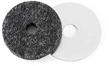 Fame HH-02 HiHat Set, Metall/Filz Ersatzteil für Drums, Passend für alle Hi-Hat-Ständer, Optimale Beckenauflage, DRU0039595-000