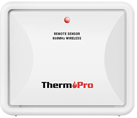 ThermoPro TX-2C - Sensore remoto termometro igrometro, trasmettitore esterno per TP200C, TP60C, TP65C