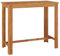 CIADAZ Garten-Bartisch, Stehtisch, Bistrotisch, Bar Table, Gartentisch, Balkontisch, Outdoor-Tisch, Tisch Für Draußen， 120x60x105 cm Massivholz Akazie