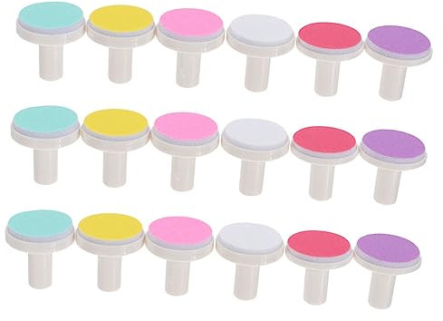 BESTonZON 90piezas Almohadillas De Repuesto Para Recortador De Uñas Eléctrico Para Bebés Accesorios Para Uñas Infantiles Seguridad y De De Recién Nacidos