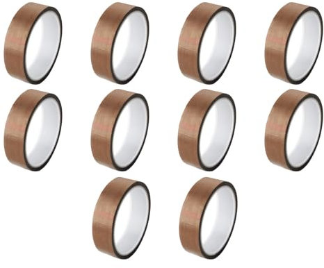 Wlauqueta 10X PTFE-Band/PTFE Band für Vakuumier Maschinen, Hand und Impuls (1 X 33 Fuß)