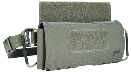 Tasmanian Tiger TT IFAK Pouch Dual VL Zusatz-Tasche für Plate Carrier, Hüft-Tasche für Erste Hilfe Sets leer Molle-kompatibel mit herausnehmbarem Panel und Tegris-Material