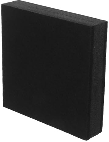 OFFSCH Sound Insulation Mat Subwoofer Isolation Materials Low Noise Blocks Guitar Pad Noise Reducer Noise Reducer for Room Monitor Pads Soundproof Pad for Speakers Rubber Black