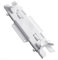 Entgoinggo Metal Speaker Bracket For JBL Space-saving Design Versatile Compatibility,Hardware Included Compact Size 26 * 8 * 4CM(White)