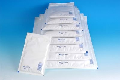 100 x aroFol Poly Luftpolstertasche Typ E || Gr.5 || 220x265 mm