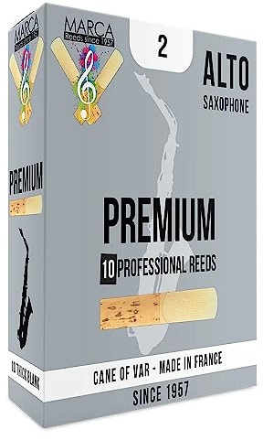 PREMIUM 2 Alto Sax Reeds (Pack of 10)