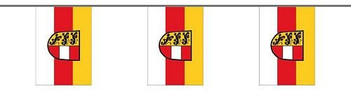 Fahnenkette Österreich - Kärnten 6 m Fahne Flagge Flaggenkette
