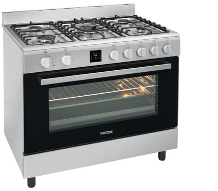Oranier FZE 1599-1599 24 Gas Kombi Standherd Edelstahl