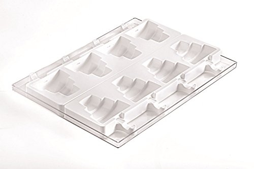 silikomart - Moule en silicone pour gâteau de mariage, glace semi-froides, Saint-Valentin Gel 09