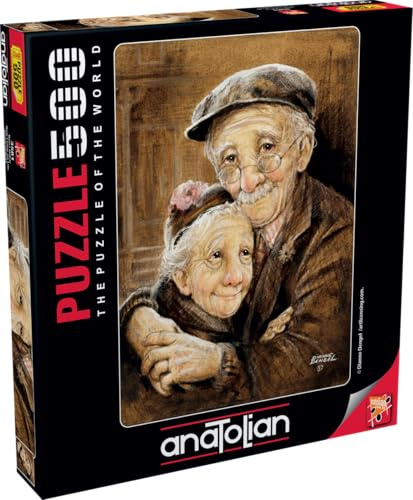 Anatolian 500 piece jigsaw puzzles - jigsaw puzzles for adults 500 pieces NEW LEASE ON LIFE is ideal as gifts for the whole family and the jigsaw 500 pieces for adults is made of ESKA BOARD