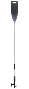 Lalizas Pagaie télescopique, Multi-Purpose Shovel/Spade Hybrid, Noir, L.122-169cm