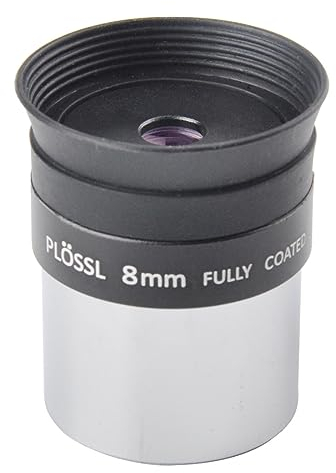 Gosky Okular-Set mit Teleskop-Okularen und 2 x mehrschichtvergüteten Barlowlinsen-Teleskop-Zubehör-Set – 8 mm 12,5 mm 32 mm Plossl-Okulare – 4-Element-Plossl – Standard 1,25 Zoll Filtergewinde