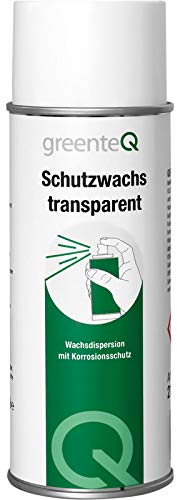 greenteQ Schutzwachs transparent, Korrosionsschutz