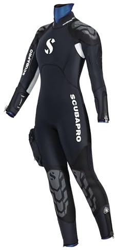 Scubapro Novascotia 7.5 Sturmhaube für Damen, M, Set für Tauchen, kaltes Wasser, Uni, Erwachsene, Schwarz, Einheitsgröße
