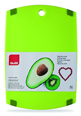 IBILI Cutting Board 33X23X1,5 Vegetables, Green, 33 x 23 x 1 cm