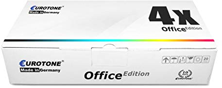 Eurotone 4X Toner im Set für Utax 2506Ci 2507Ci ersetzt CK8511 CKMY