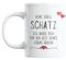 Lieblingstasse Ich Liebe Dich mit Spruch Geschenk für Partner, Paare I Tasse für Freundin, Freund zum Geburtstag, Jahrestag I Geschenke für Verliebte