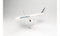 Herpa - Air France Boeing 777-300ER - 2021 livrée - F-GSQJ Strasbourg 613491 Multicolore Unisex Adult