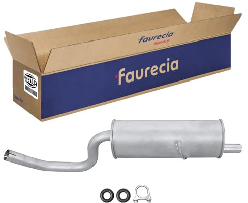 HELLA 8LD 366 028-571 Endschalldämpfer - Easy2Fit® Kit - hinten - einteilig - Set mit Anbauteilen - für u.a. FIAT RITMO