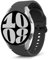 MoKo Cinturino Compatibile con Samsung Galaxy Watch 7 FE 6 5 4 40mm 44mm/Watch 6 4 Classic 43mm 47mm 42mm 46mm/5 Pro 45mm, 20mm Cinturino di Ricambio in Silicone Morbido, Nero