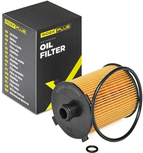RIDEX PLUS Ölfilter Motorölfilter Filtereinsatz mit Dichtungen 7O0199P Kompatibel mit MERCEDES-BENZ A-Klasse W176 M-Klasse W166 CLA Coupe C117, VOLVO XC60 156