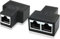répartiteur rj45 Switch ethernet 2 Ports, doubleur rj45 multiprise ethernet coupleur rj45. RJ45 1 Femelle à 2 Femelle Réseau LAN Internet Cat5 Cat5e Cat6 Cat7 Câbles-2 pièces