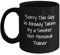 Divertida taza de entrenador personal, regalos del mejor entrenador de la ciudad para el entusiasta del entrenador personal Smokin' Hot esta Navidad