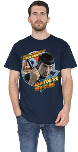 Star Trek Starfleet Academy Earth Unisex T Shirt, Navy, XX-Large