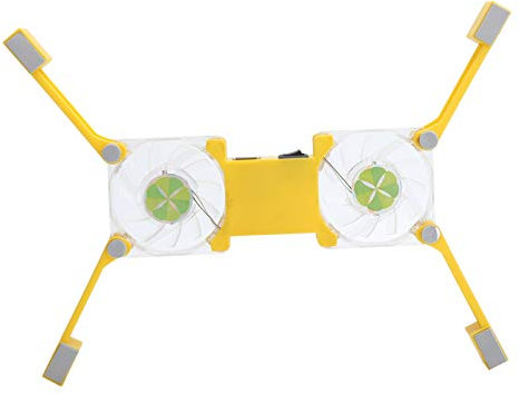 XUXHOU LAPTOP COJÍN COJÍN USB Portable Portable (Yellow)