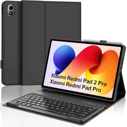 Für Xiaomi Redmi Pad 2 Pro/Xiaomi Redmi Pad Pro 12.1 Zoll Hülle Tastatur