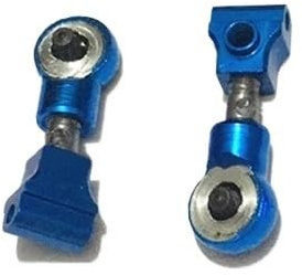STYOZDH 2PCS Einstellbarer Neigungswinkel Oberer Schwingenarm Metall OP Verbesserte Teile für RC MINI-Q9 Mosquito Car(SkyBlue)