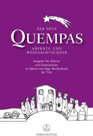 Der neue Quempas. Advents- und Weihnachtslieder. Ausgabe für Klavier und Instrumente. Spielpartitur(en), Singpartitur, Sammelband, Stimme(n): Advent- ... Ausgabe für 2 Melodieinstrumente und Bass