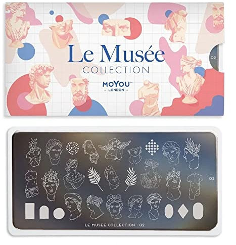 MoYou Nail Art Image Plate - Le Musee 02 (634945)